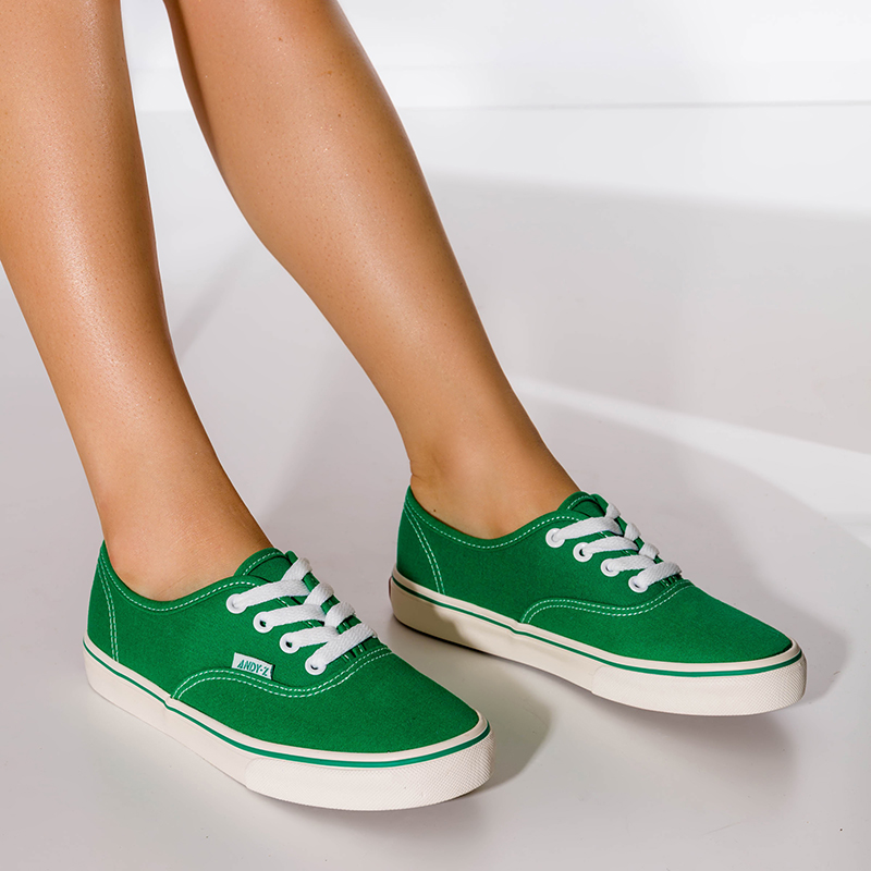 Vans verte clearance foncé femme