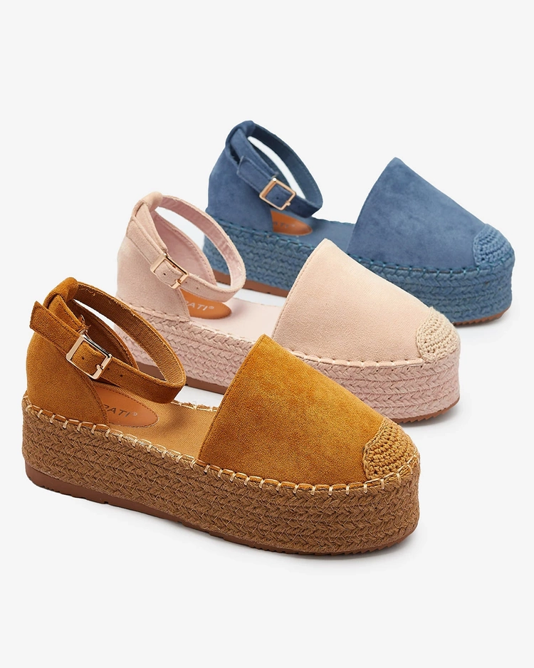 Espadrilles femme rose Avos Footwear Rose Rose clair royal