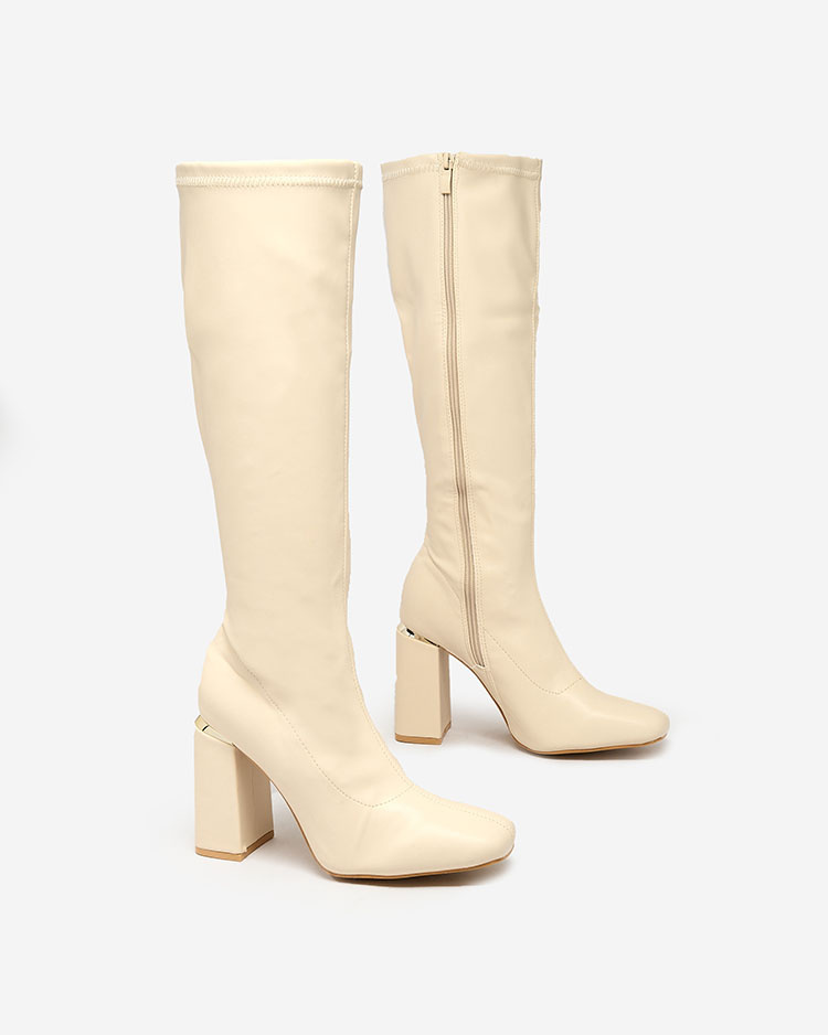 Bottes creme hot sale