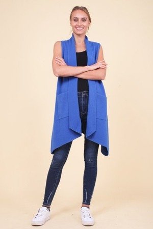 Cape femme cobalt - Vêtement