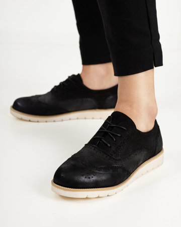 Chaussures à lacets noires pour femmes Isdiohra - Footwear