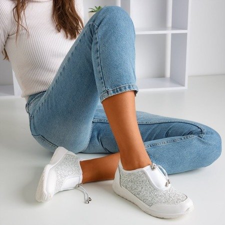 Chaussures de sport à paillettes blanches Likera - Footwear