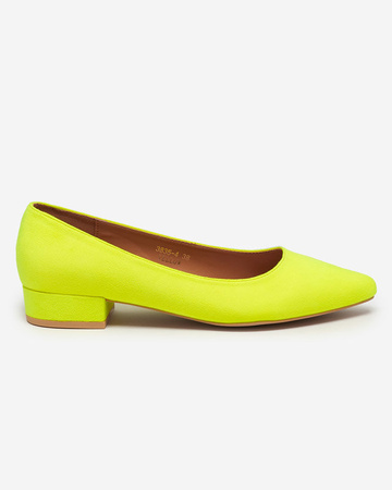 Escarpins best sale jaune fluo