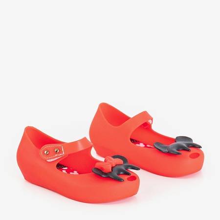 Meliski enfant rouge avec décorations Blanka - Chaussures