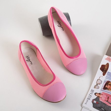 OUTLET Ballerines roses pour femmes Manolita - Chaussures