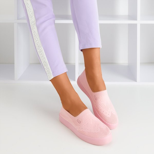 OUTLET Baskets à enfiler roses Tanga - Footwear
