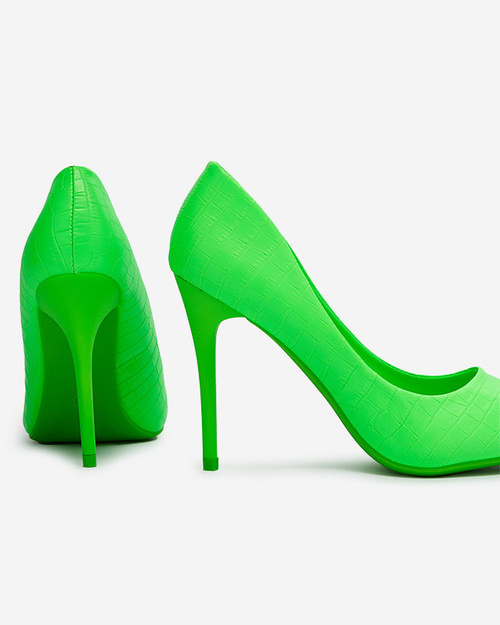 Escarpin hotsell vert fluo