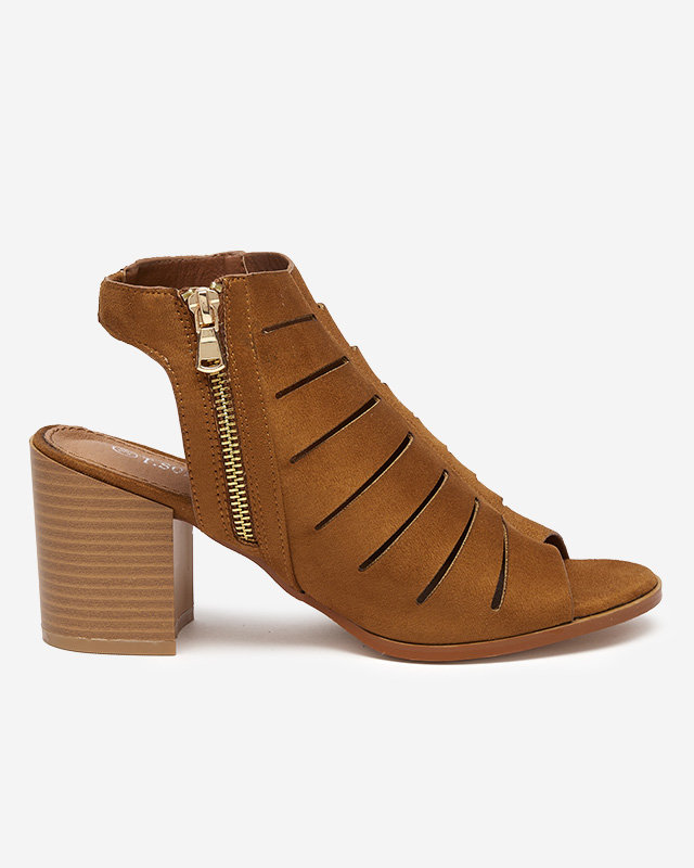 OUTLET Sandales marron pour femmes Athief- Footwear