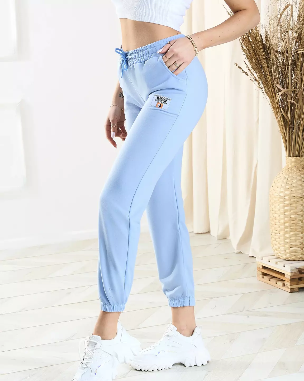 Pantalon de survêtement bleu pour femme - Vêtements