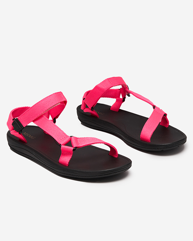 Sandales de sport pour femme Tatags rose fluo - Chaussures