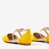 Ballerines plates jaunes pour femmes Vosia - Footwear