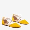 Ballerines plates jaunes pour femmes Vosia - Footwear