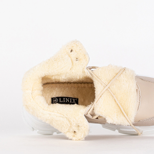 Baskets beiges avec isolation Panino - Chaussures