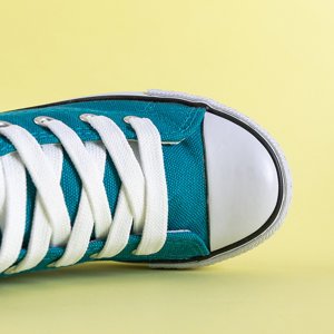 Baskets montantes enfant turquoise Wikitoria - Footwear