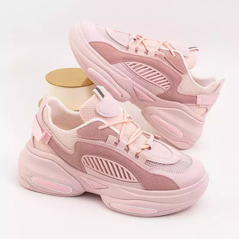 Baskets roses pour femmes Hifan - Chaussures