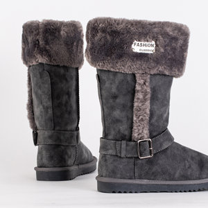 Bottes de neige pour femmes gris foncé Giuseppina - Footwear