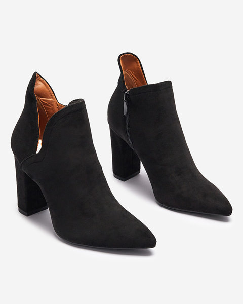 Bottes noires avec coupe d'Alania - Footwear