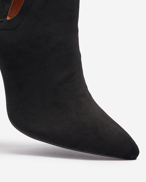 Bottes noires avec coupe d'Alania - Footwear