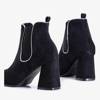 Bottes noires pour femmes à talon haut Casablanka - Footwear
