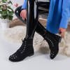Bottes noires pour femmes avec embellissements Matildat - Chaussures