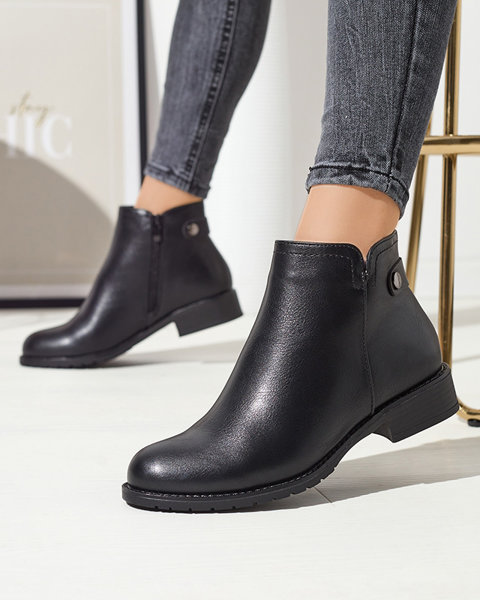 Bottes pour femmes en noir Neneida- Footwear