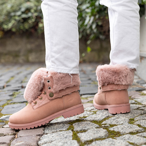 Chaussures de randonnée roses à lacets pour femmes Trippy - Footwear