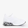 Chaussures de sport à enfiler blanches pour femmes Bindina - Footwear
