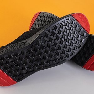 Chaussures de sport à enfiler pour hommes noires Chof - Footwear