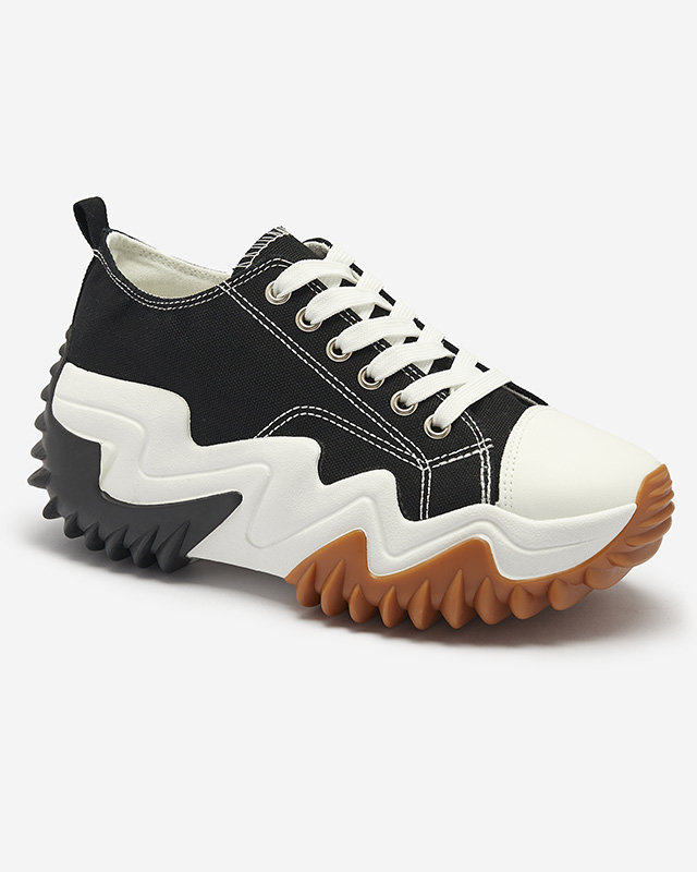 Chaussures de sport a'la baskets en noir Ascota- Footwear