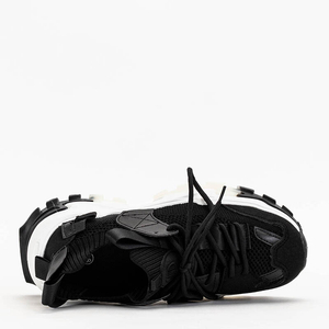Chaussures de sport femme noires Baskets Olitax - Footwear