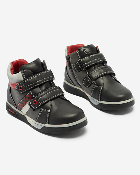 Chaussures de sport hautes pour enfants noires Bercam - Footwear