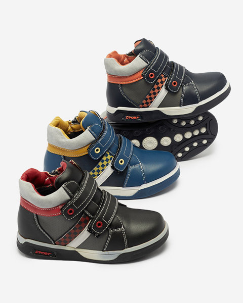 Chaussures de sport hautes pour enfants noires Bercam - Footwear
