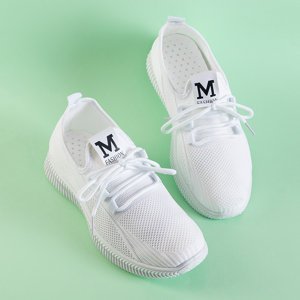 Chaussures de sport pour femmes Vretiela blanches - Chaussures