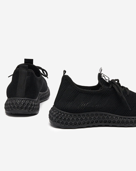 Chaussures de sport pour femmes en noir Nemas- Footwear