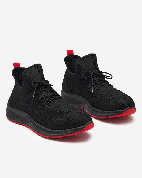 Chaussures de sport pour hommes en noir Domakko - Footwear