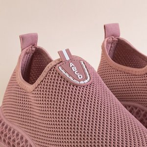 Chaussures de sport rose à enfiler Bruna - Footwear