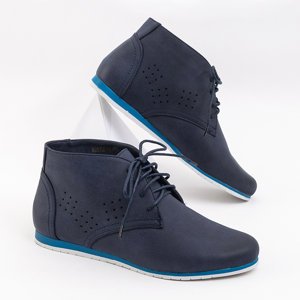 Chaussures femme élégantes bleu marine Foster - Chaussures
