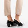 Escarpins noirs pour femmes sur un montant bas Saloma - Chaussures 1