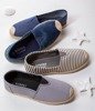 Espadrilles en tissu bleu marine Timsaio - Footwear