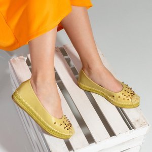 Espadrilles jaunes pour femmes avec jets Edmaria - Footwear