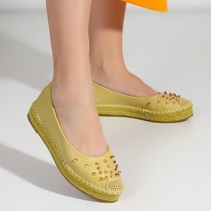 Espadrilles jaunes pour femmes avec jets Edmaria - Footwear