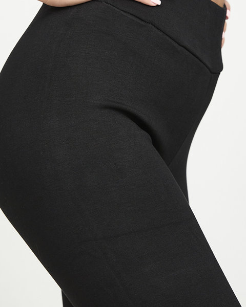 Leggings noirs chauffants pour femmes- Vêtements