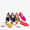 Mocassins femme moutarde Selbis - Chaussures