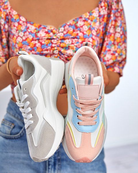 Multicolore Chaussures de sport pour femmes Qsially- Footwear