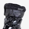 Noir Bottes de neige laquées pour femmes Mokawe - Footwear