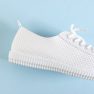 OUTLET Baskets blanches ajourées Jasenik - Footwear