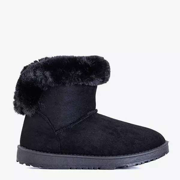OUTLET Bottes de neige isolées noires pour femmes Nyomi - Footwear