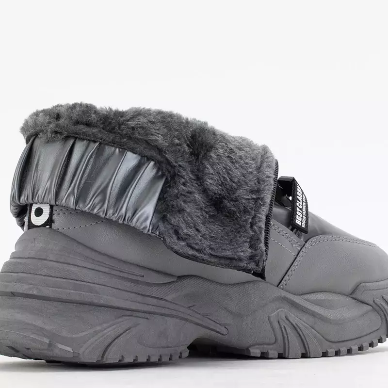 OUTLET Bottes de neige sport femme grises Temora - Chaussures