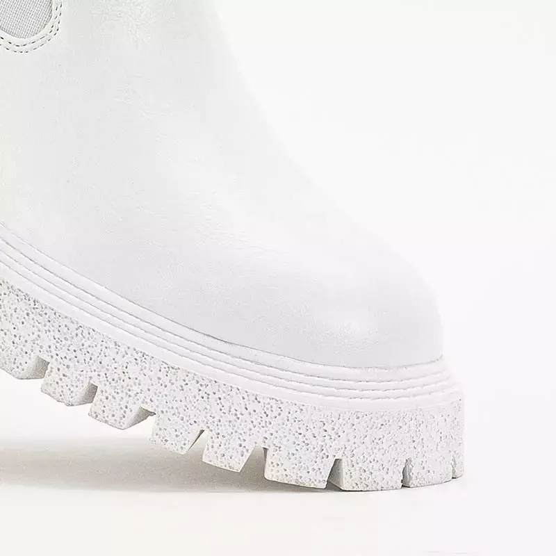 OUTLET Bottes hautes blanches femme Nurvi - Footwear