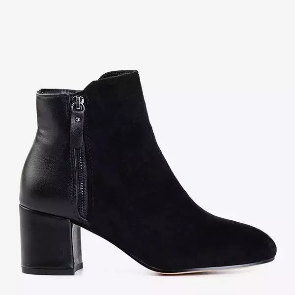 OUTLET Bottes noires pour femmes sur le poteau Marlaja - Chaussures